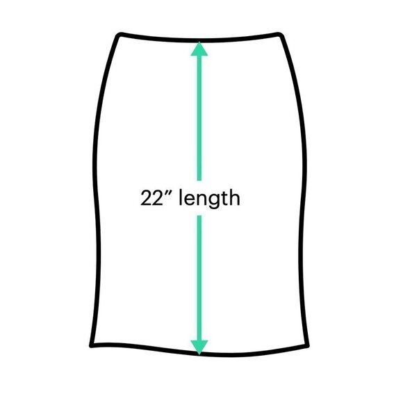 ARMANI Collezioni Brown Pencil Skirt Size 6 - Picture 3 of 3